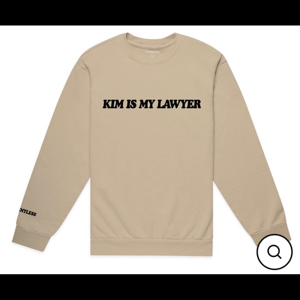 Kim is my Lawyer Crewneck Sweatshirt